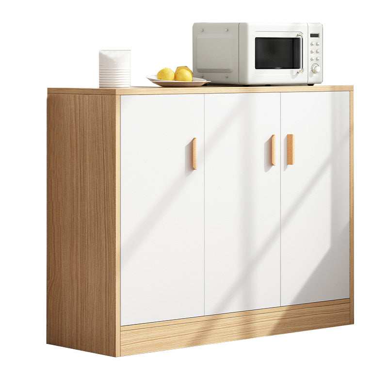 Wood Side Board Modern Style Sideboard with Cabinets and Drawers