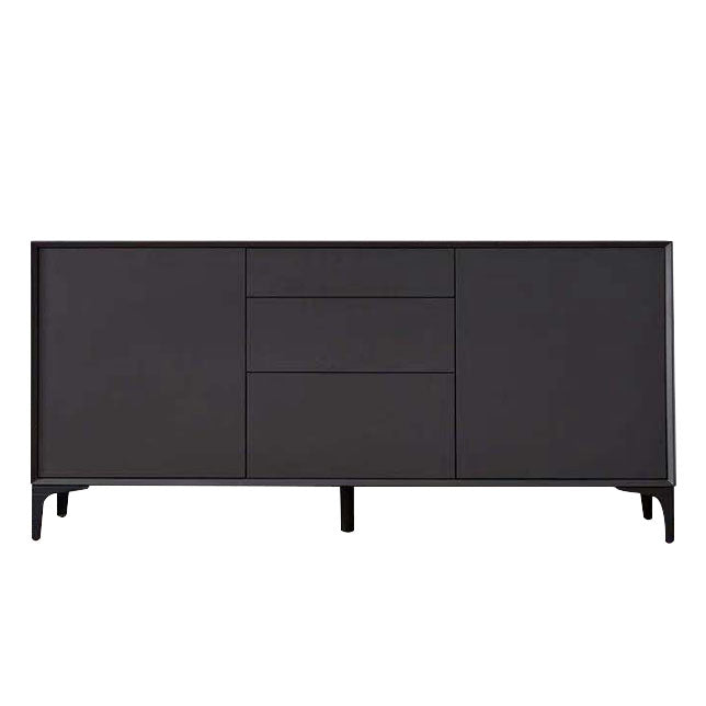 Stone Sideboard Modern Style Side Board with Cabinets and Drawers