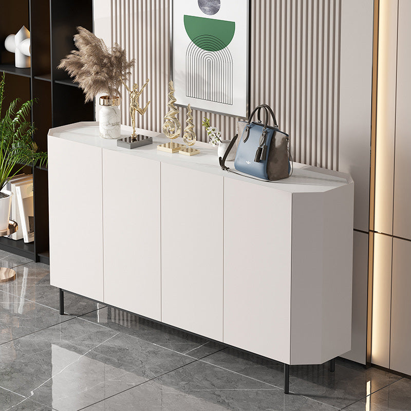 Modern & Contemporary Side Board Stone Sideboard with Cabinets