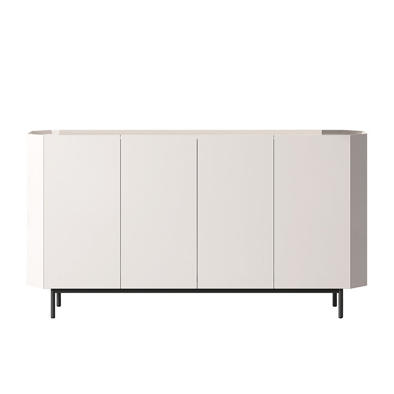 Modern & Contemporary Side Board Stone Sideboard with Cabinets