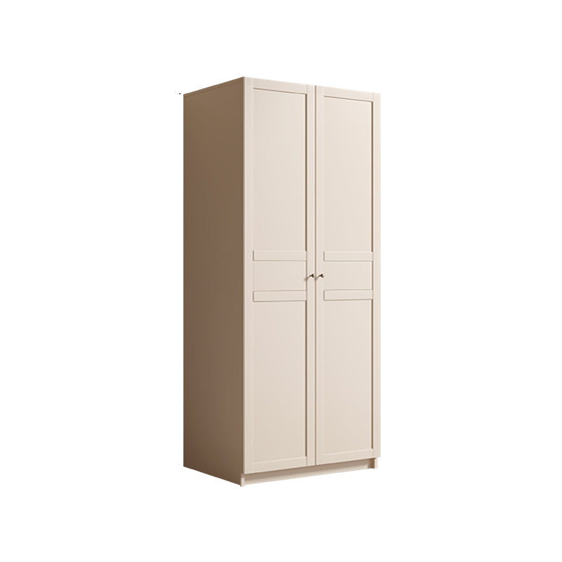 White Wood Wardrobe Armoire Modern Wardrobe with Soft Close Doors