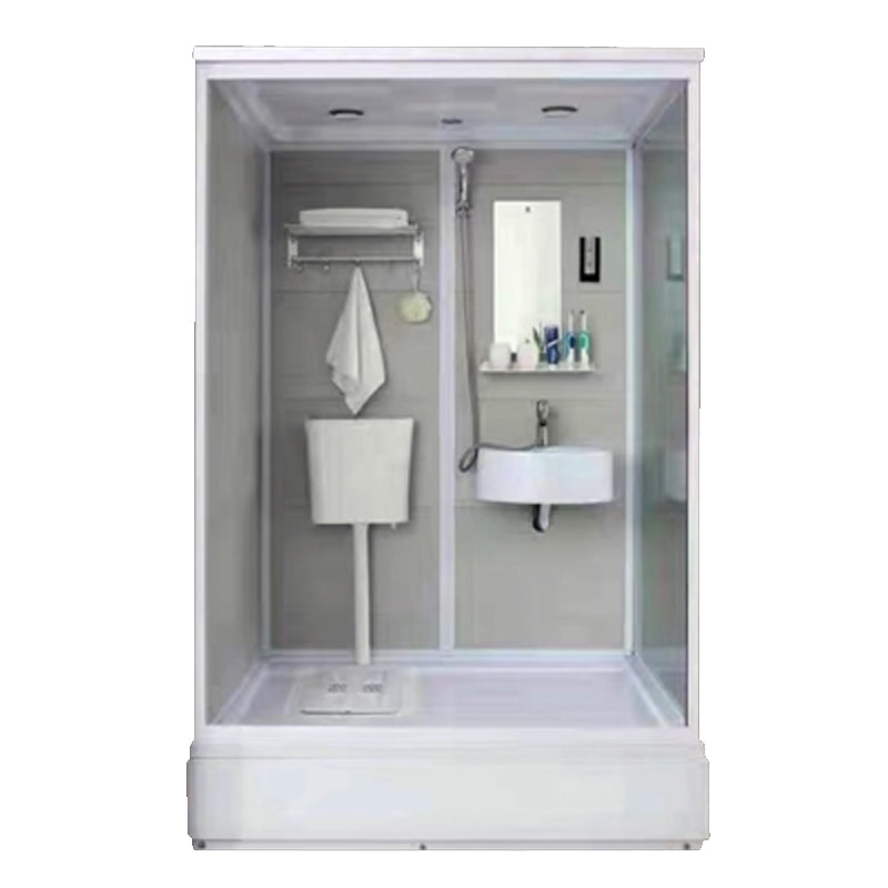 Shower Stall Faucet Shower Head Polish Rectangular Shower Stall