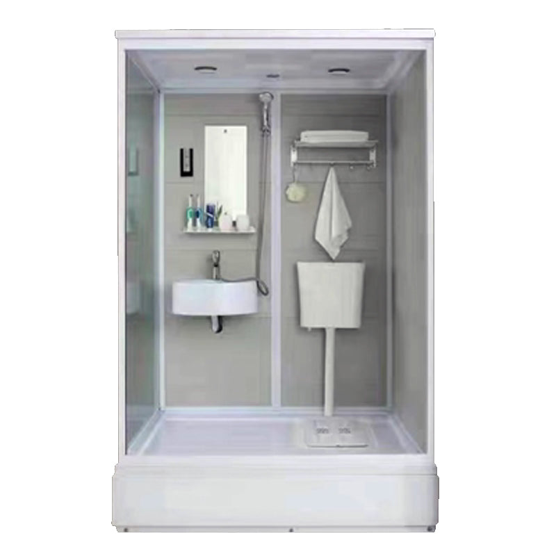 Shower Stall Faucet Shower Head Polish Rectangular Shower Stall