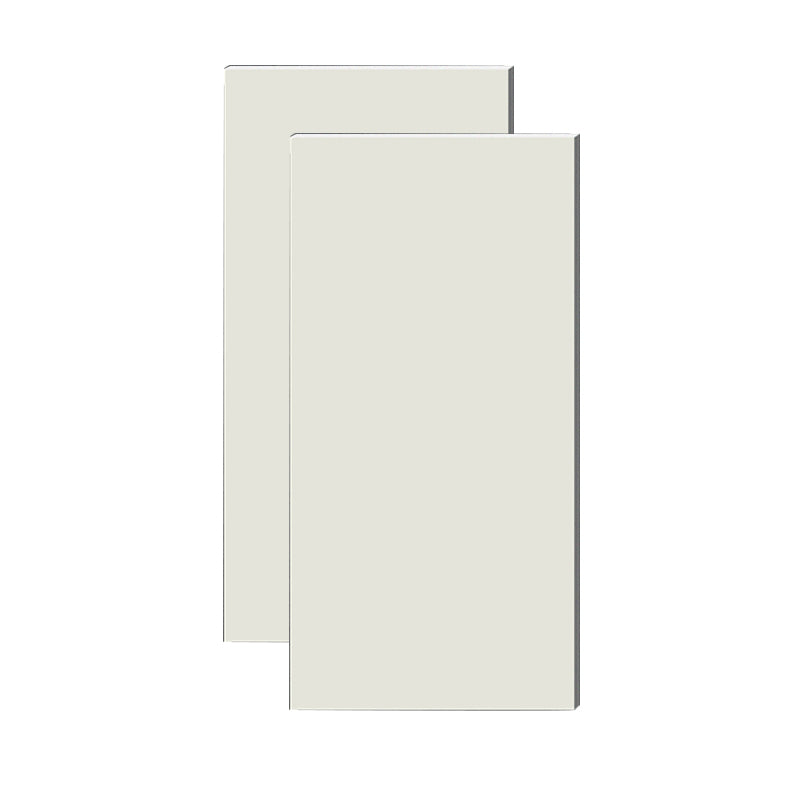 Rectangular Ceramic Matte Straight Edge Floor and Wall Tile No Pattern Bathroom Floor