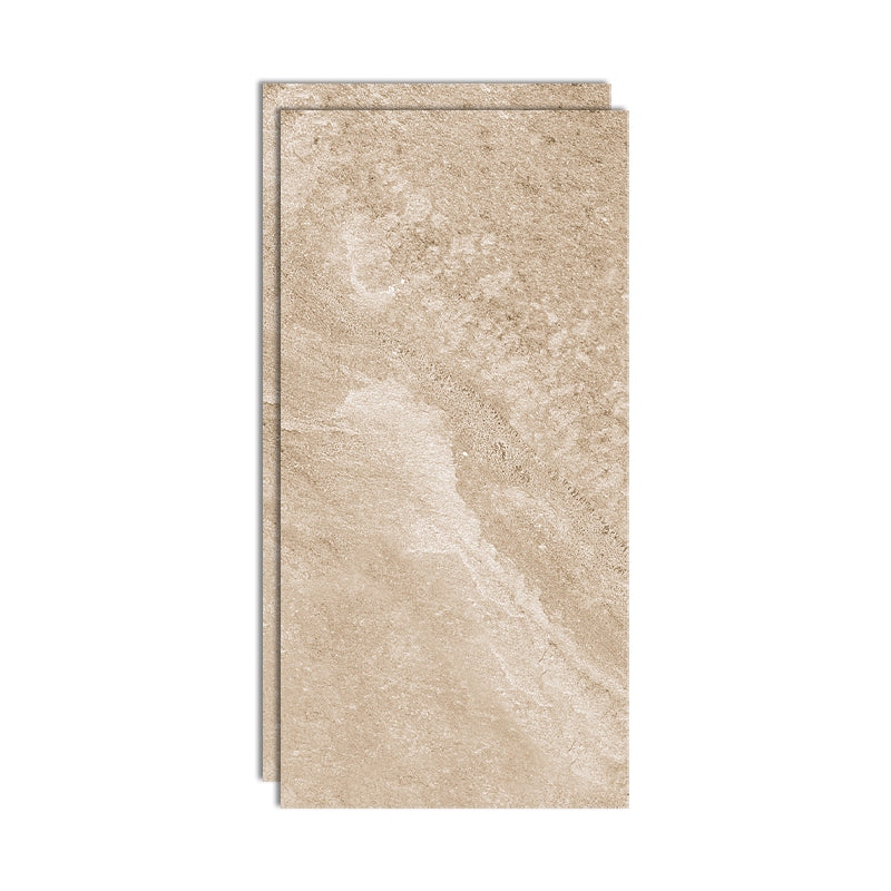 Square Ceramic Matte Straight Edge Singular Tile Marble Look Bathroom Floor