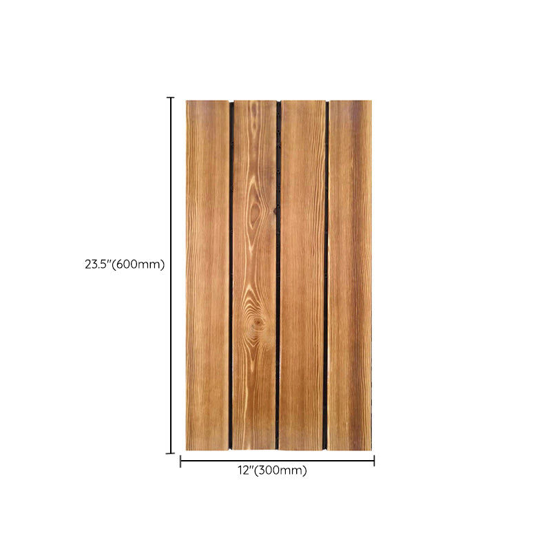 Parquet Pine Floor Tile Water Resistant Click Lock Tradition Wooden Floor for Living Room