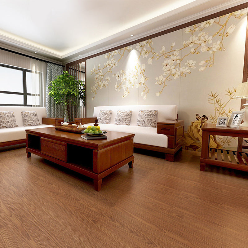 Waterproof Laminate Floor Scratch Resistant Peel and Stick Laminate Plank Flooring