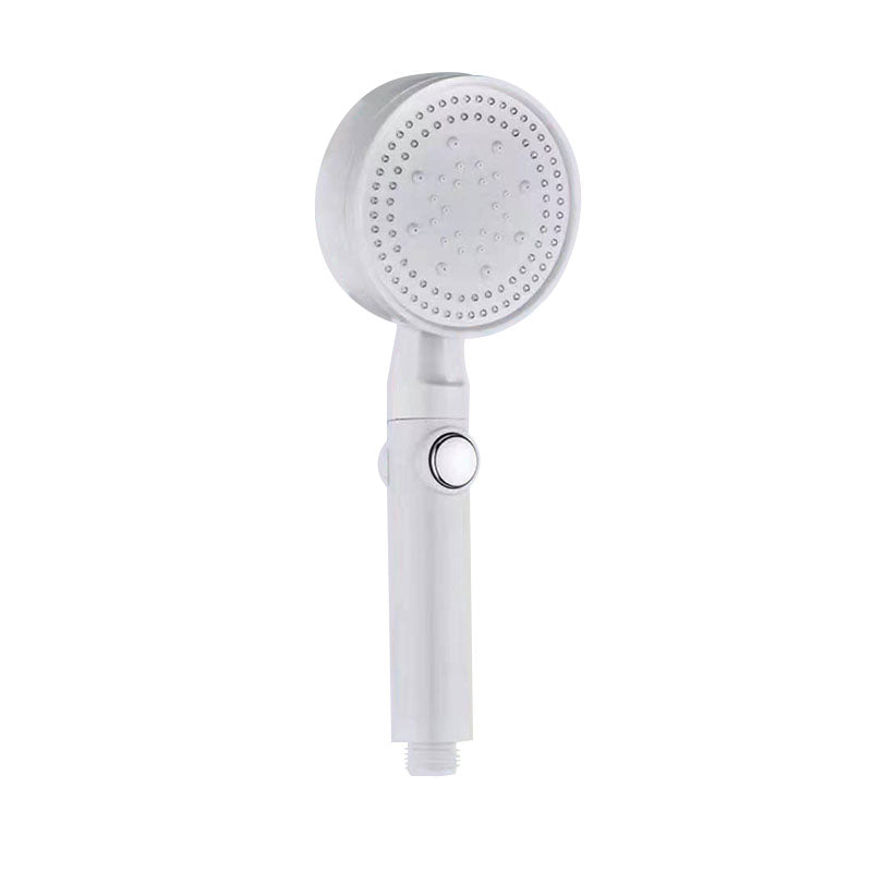 Contemporary Shower Head Handheld Shower Head Wall-Mount Round Plastic Shower Head Combo