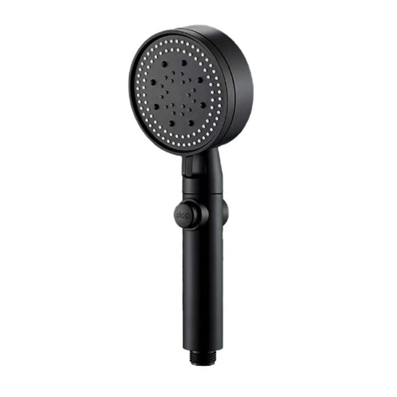 Contemporary Shower Head Handheld Shower Head Wall-Mount Round Plastic Shower Head Combo