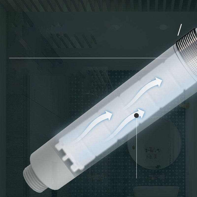 Contemporary Shower Head Round Shower Head with Water Filtration