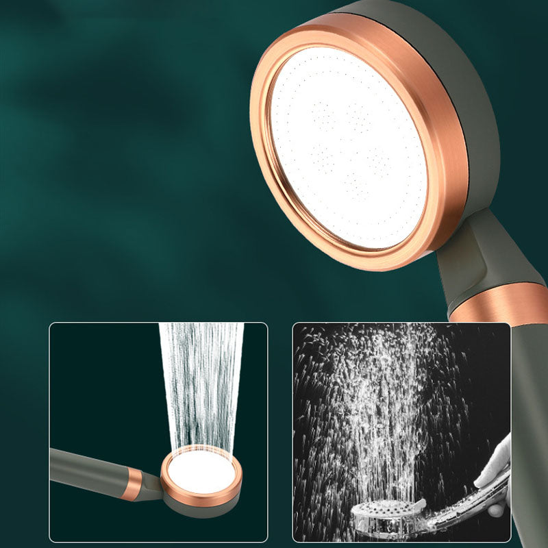 Contemporary Shower Head Round Shower Head with Water Filtration