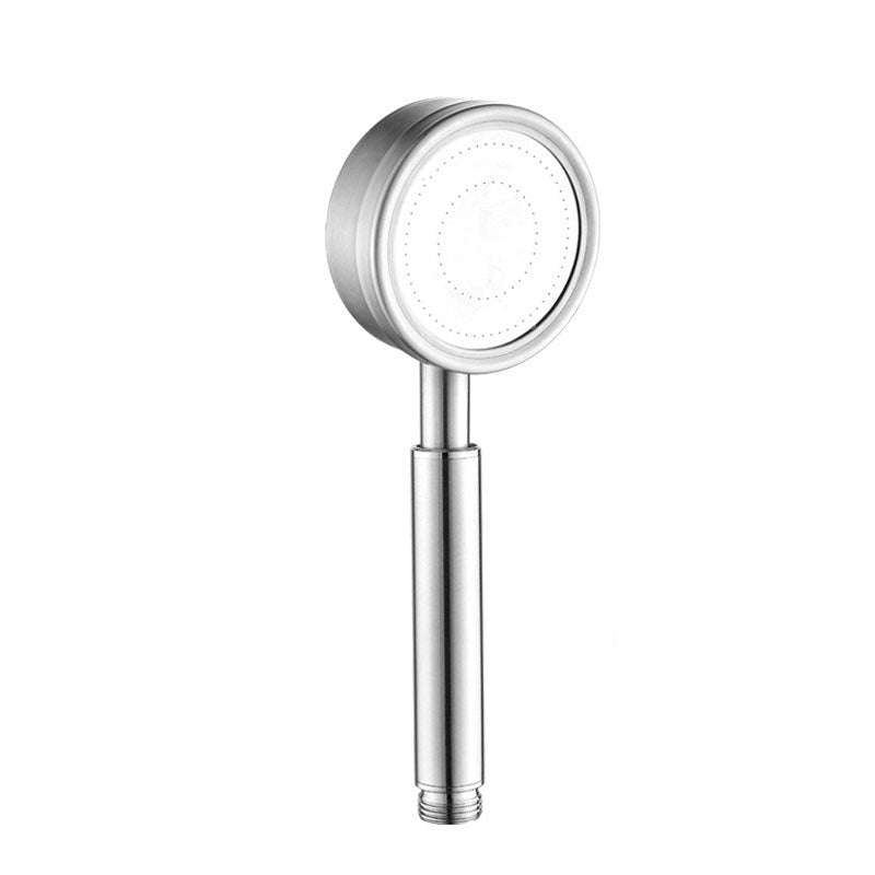 Metal Handheld Shower Head Modern Solid Color Round Shower Heads