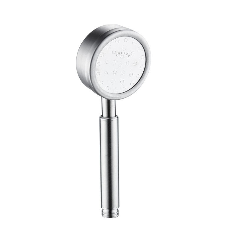 Metal Handheld Shower Head Modern Solid Color Round Shower Heads