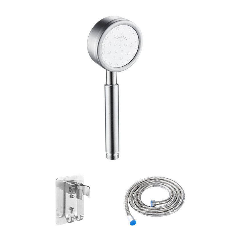 Metal Handheld Shower Head Modern Solid Color Round Shower Heads