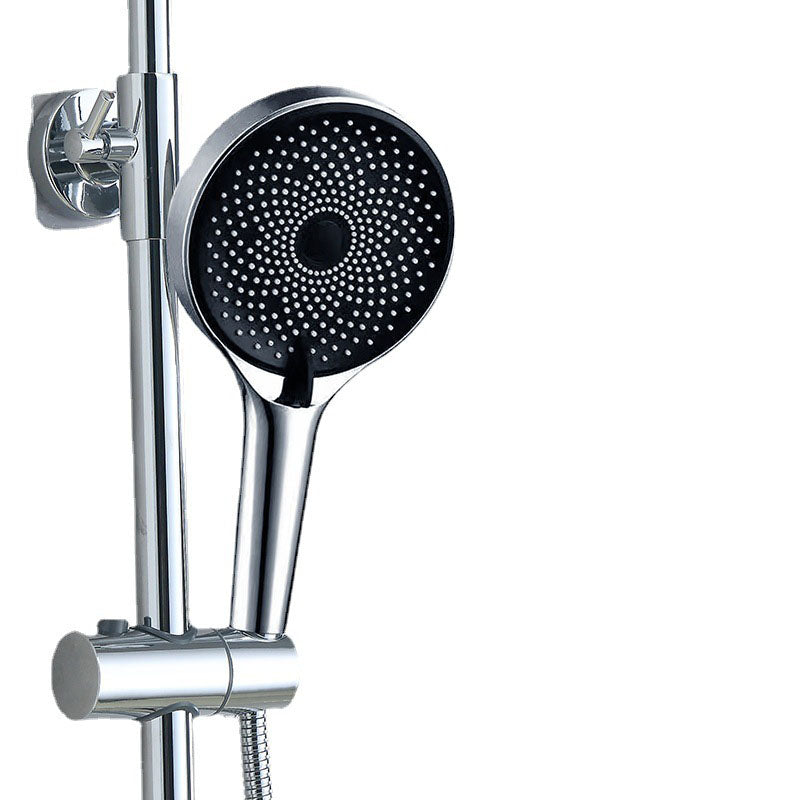 3 Sprays Shower Head Wall-Mount Adjustable Spray Pattern Handheld Shower Head