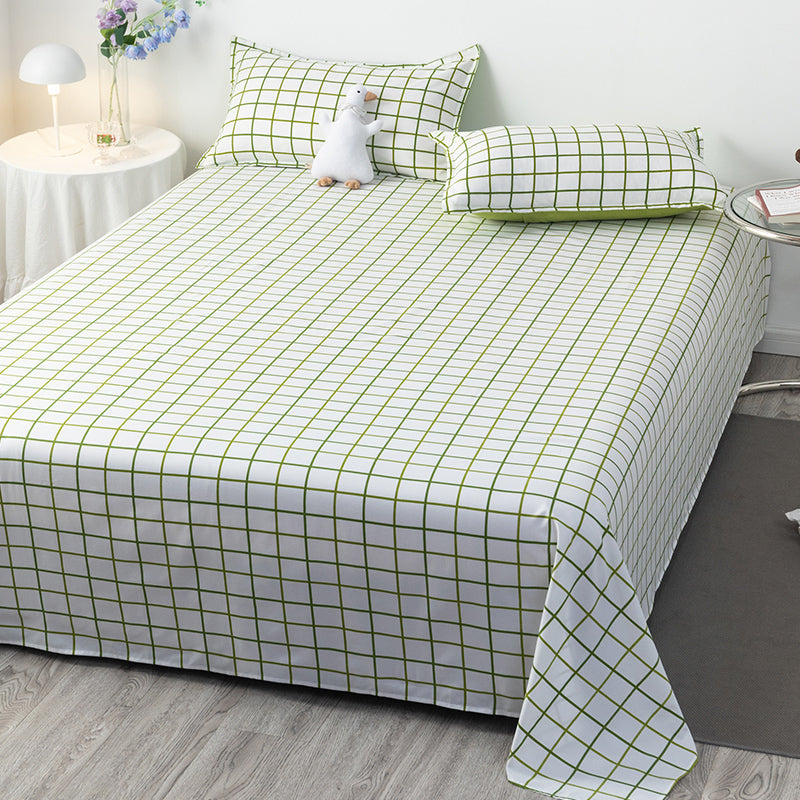 Breathable Printed Bed Sheet Twill Polyester Fade Resistant Sheet