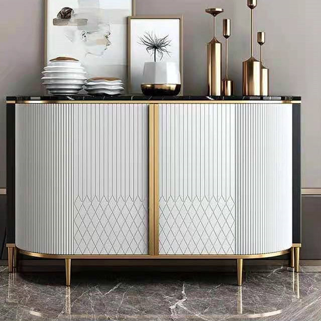 Marble Sideboard Modern & Contemporary Side Board with Cabinets