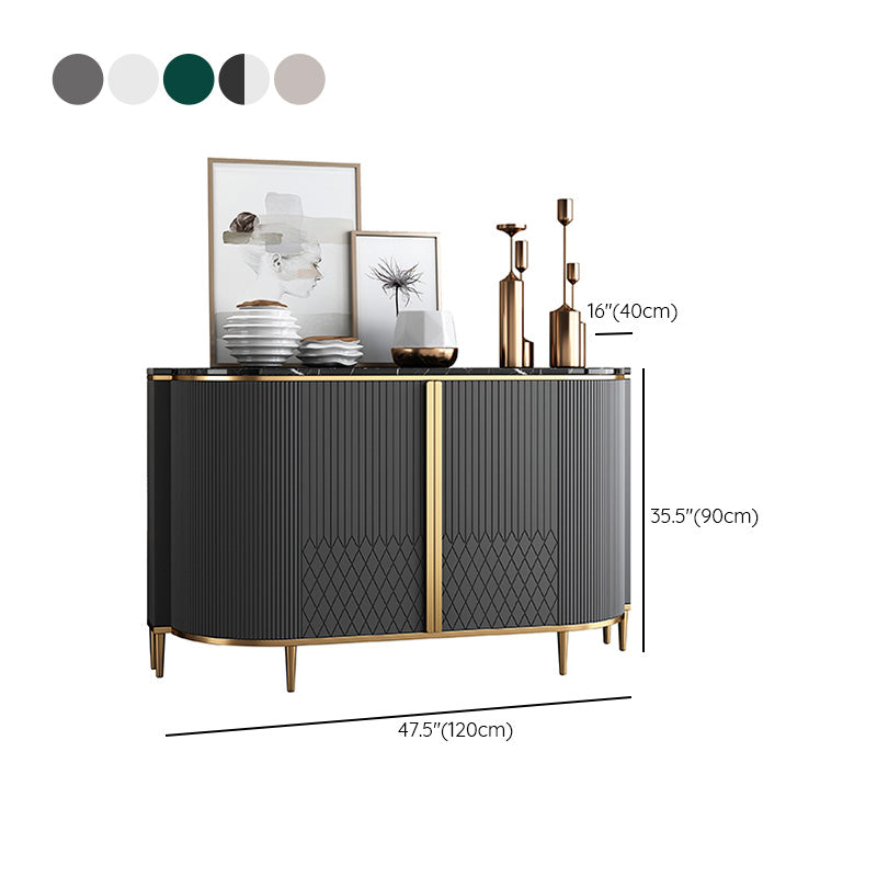 Marble Sideboard Modern & Contemporary Side Board with Cabinets