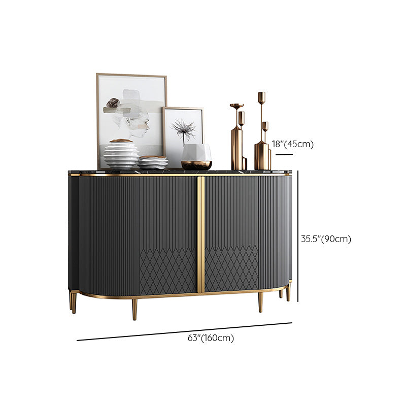 Marble Sideboard Modern & Contemporary Side Board with Cabinets