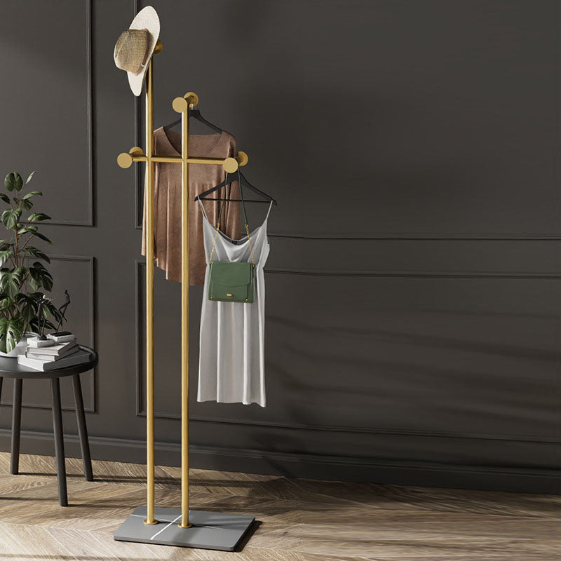 Gorgeous Clothes Hanger Free Standing Metal Coat Rack for Living Room