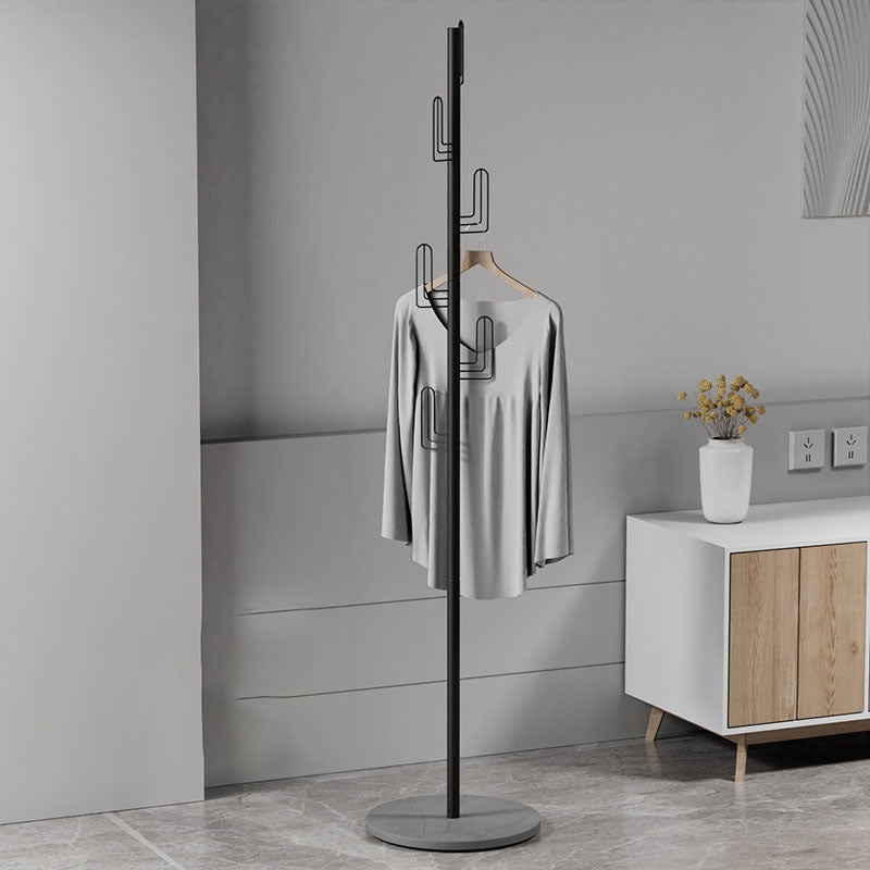 Gorgeous Metal Coat Rack Free Standing Coat Hanger for Living Room