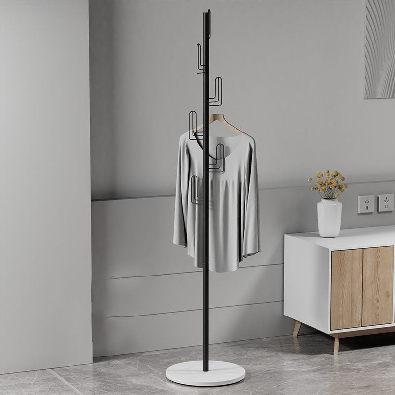 Gorgeous Metal Coat Rack Free Standing Coat Hanger for Living Room