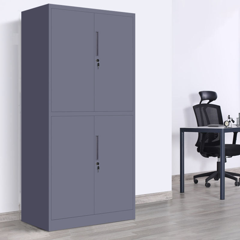 Modern File Cabinet Solid Color Locking Filing Cabinet for Home Office