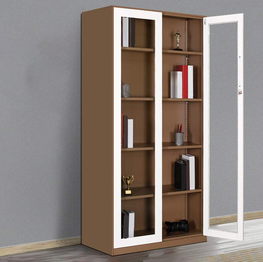 Modern File Cabinet Solid Color Locking Filing Cabinet for Home Office