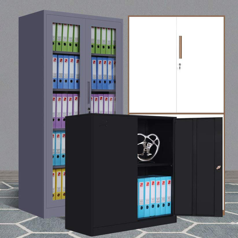 Modern File Cabinet Solid Color Locking Filing Cabinet for Home Office