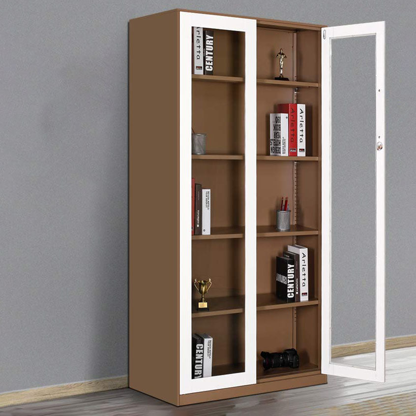 Modern File Cabinet Solid Color Locking Filing Cabinet for Home Office