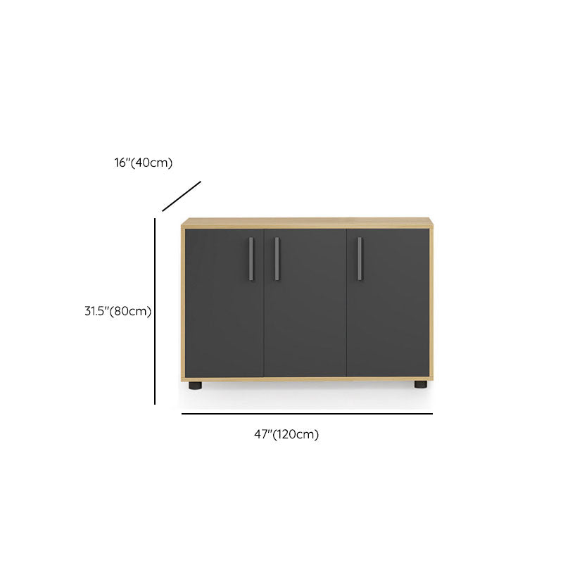 Contemporary Style Filing Cabinet Wood Storage Lateral Filing Cabinet