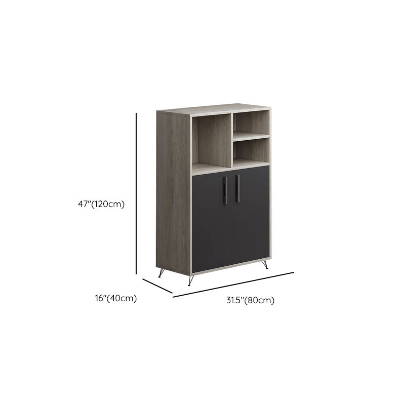 Contemporary Style Filing Cabinet Wood Storage Lateral Filing Cabinet