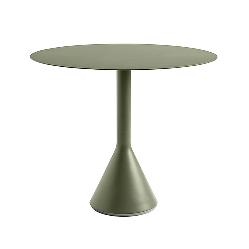 Modern Green Outdoor Bistro Table Iron Rust Resistant Bistro Table