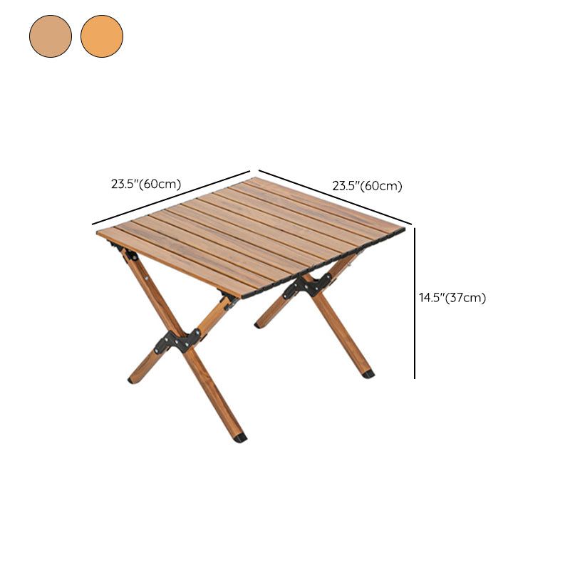 Contemporary Foldable Camping Table Aluminum/Steel Camping Table