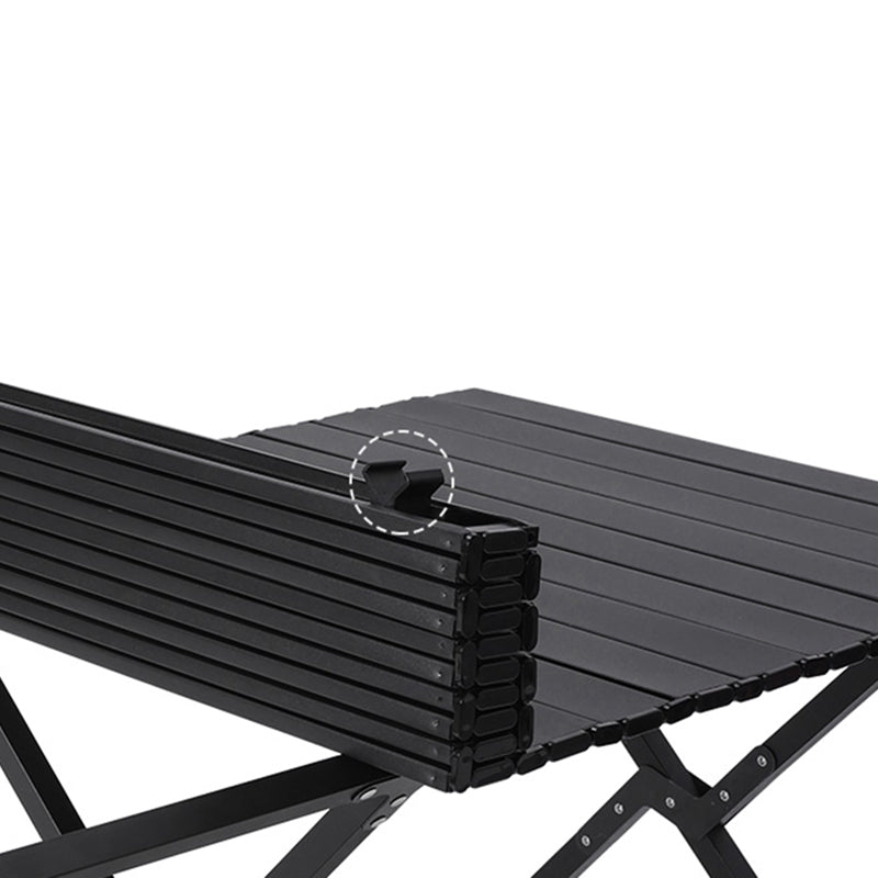 Contemporary Steel Camping Table Removable Folding Camping Table