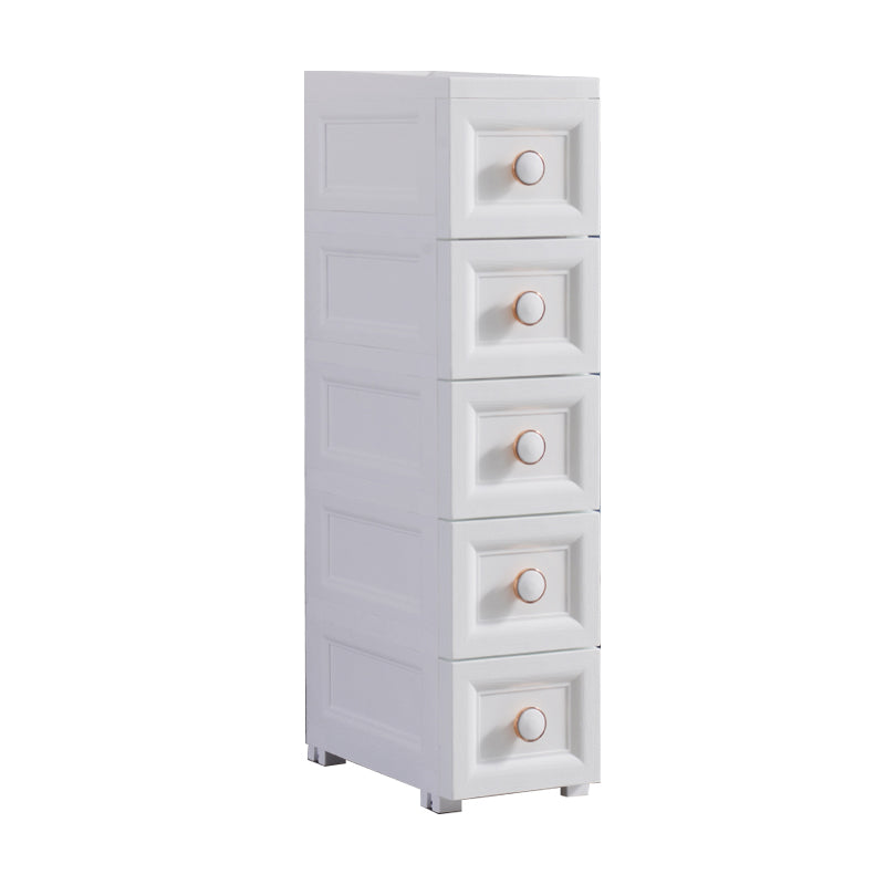 Contemporary Baby Dresser Plastic Kids Furniture with Drawers for Bedroom