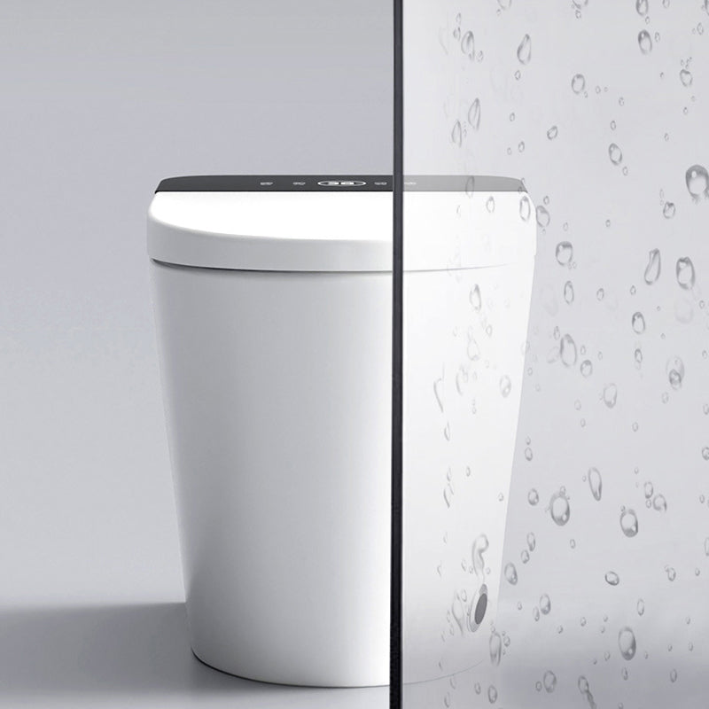 Contemporary Heated Seat Flush Toilet Floor Mounted Urine Toilet for Bathroom