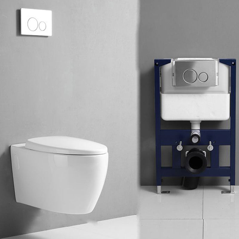 Modern One Piece Flush Toilet Wall Mount Urine Toilet for Bathroom