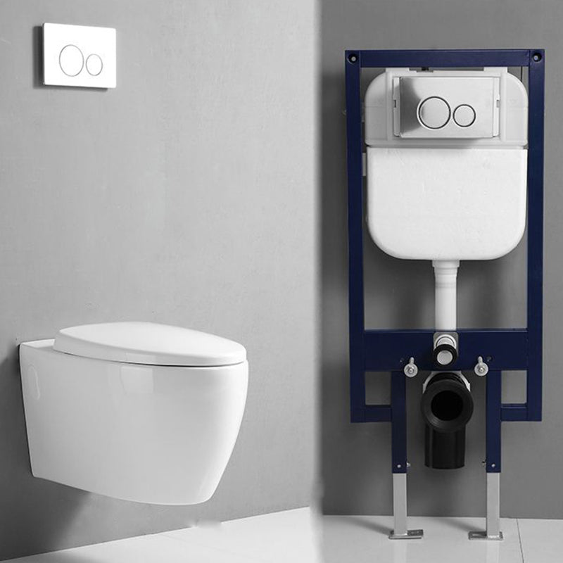 Modern One Piece Flush Toilet Wall Mount Urine Toilet for Bathroom