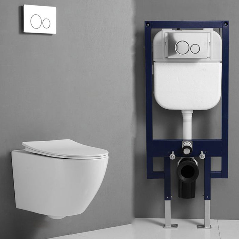 Modern One Piece Flush Toilet Wall Mount Urine Toilet for Bathroom