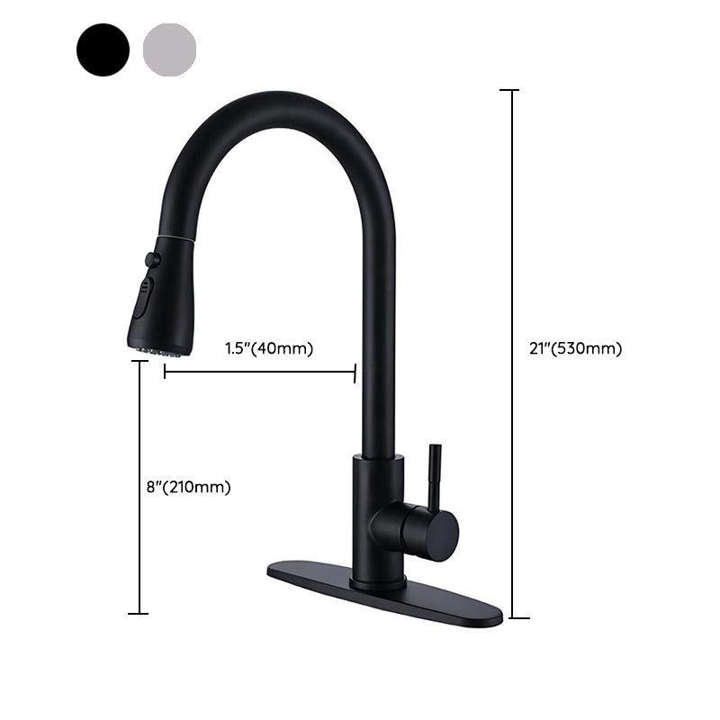 Pulldown Sprayer Bar Prep Kitchen Faucet Contemporary Bridge Faucet