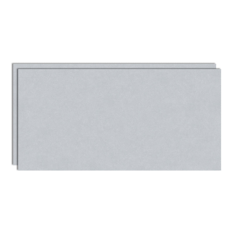 Solid Color Singular Tile Modern Matte Rectangular Floor Tile