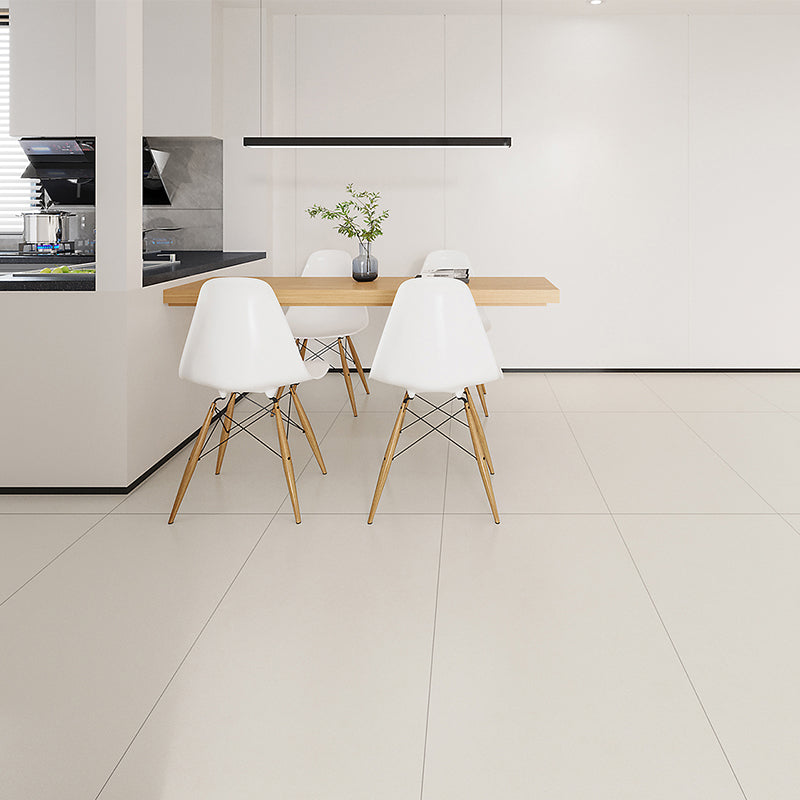 Solid Color Singular Tile Modern Matte Rectangular Floor Tile