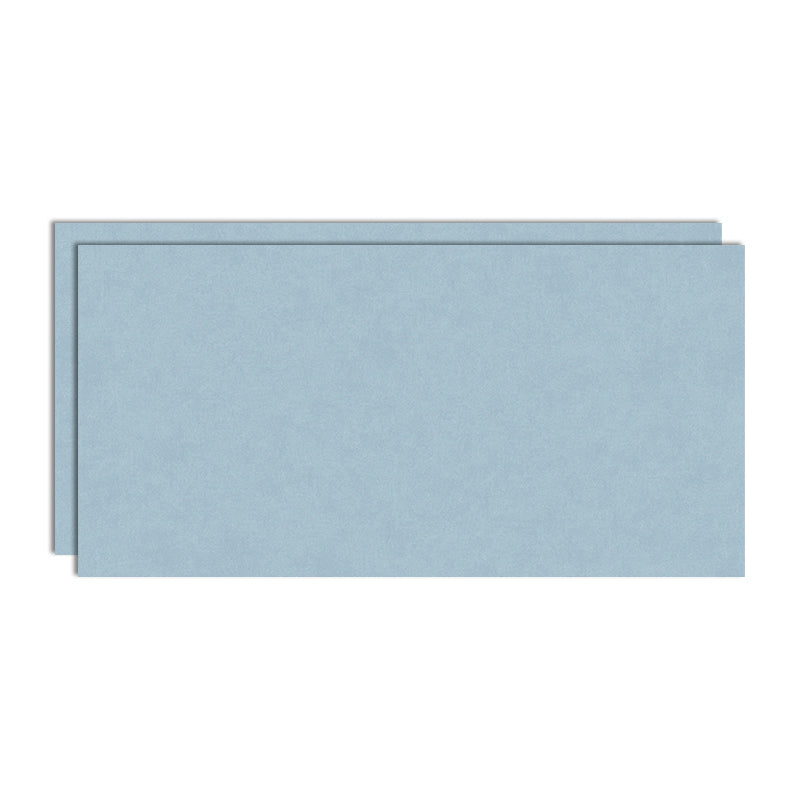 Solid Color Singular Tile Modern Matte Rectangular Floor Tile