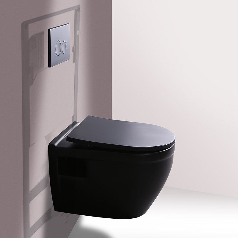 Soft Close Bidet Seat Elongated Wall Mounted Bidet with Bidet And Seat