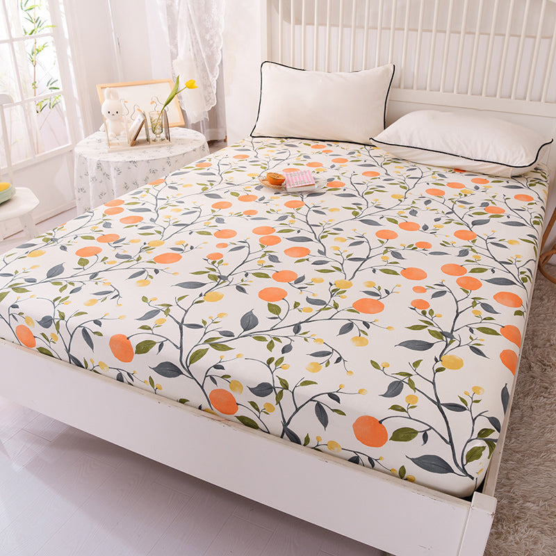 100 Cotton Bed Sheet Set Soft & Smooth Printed Bed Sheet Set