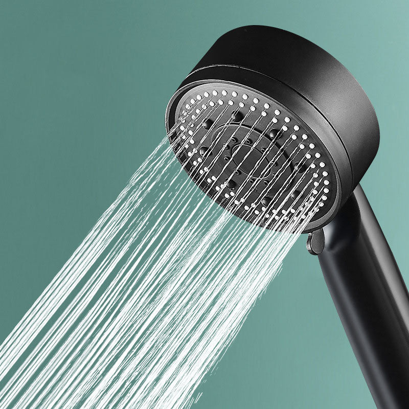 Standard Plastic Shower Head Self-Cleaning Round Handheld Shower Heads