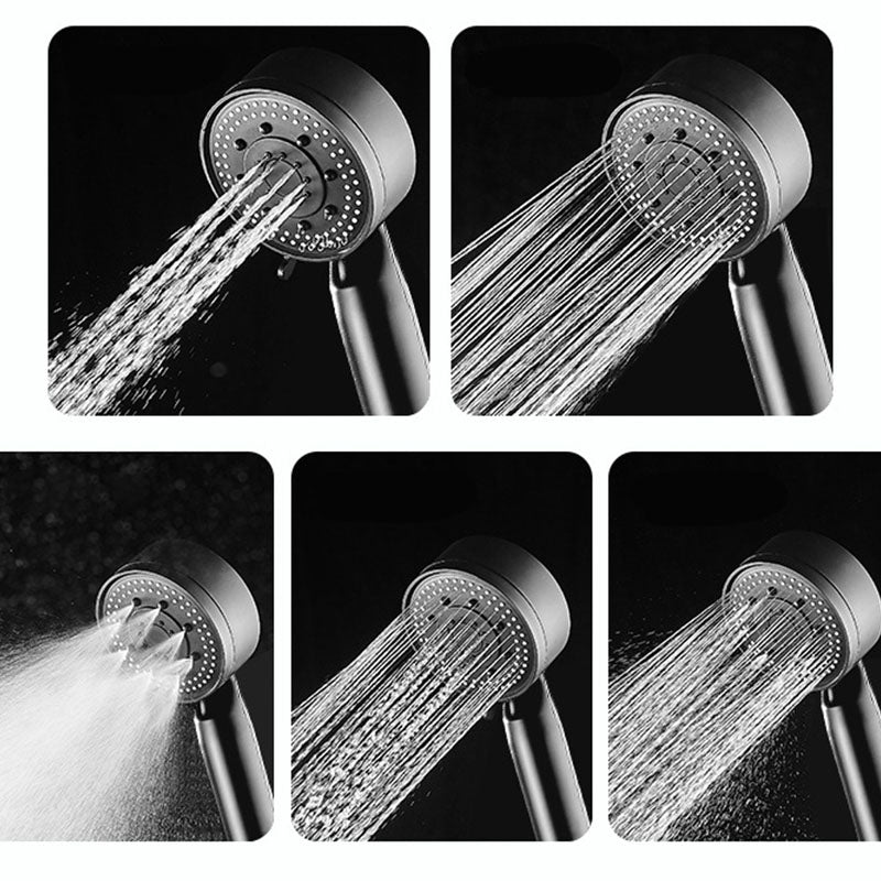 Standard Plastic Shower Head Self-Cleaning Round Handheld Shower Heads