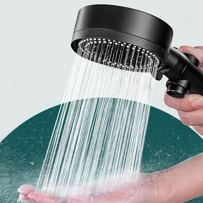 5 Setting Patterns Showerhead Plastic Round Handheld Shower Head