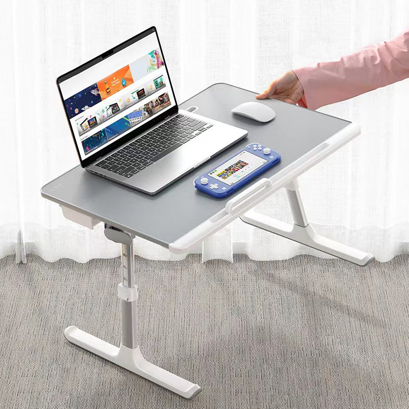 Adjustable Writing Desk Rectangular Shape Task Desk with 2-Legs for Home